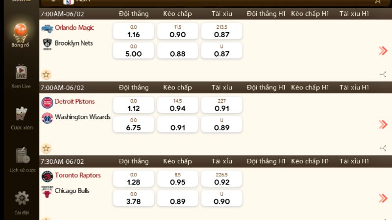 Sảnh bóng rổ K Sports Sunwin là mỏ vàng cho bet thủ